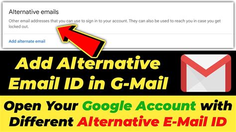pnp.mail|HOW TO ADD AN ALTERNATE EMAIL .